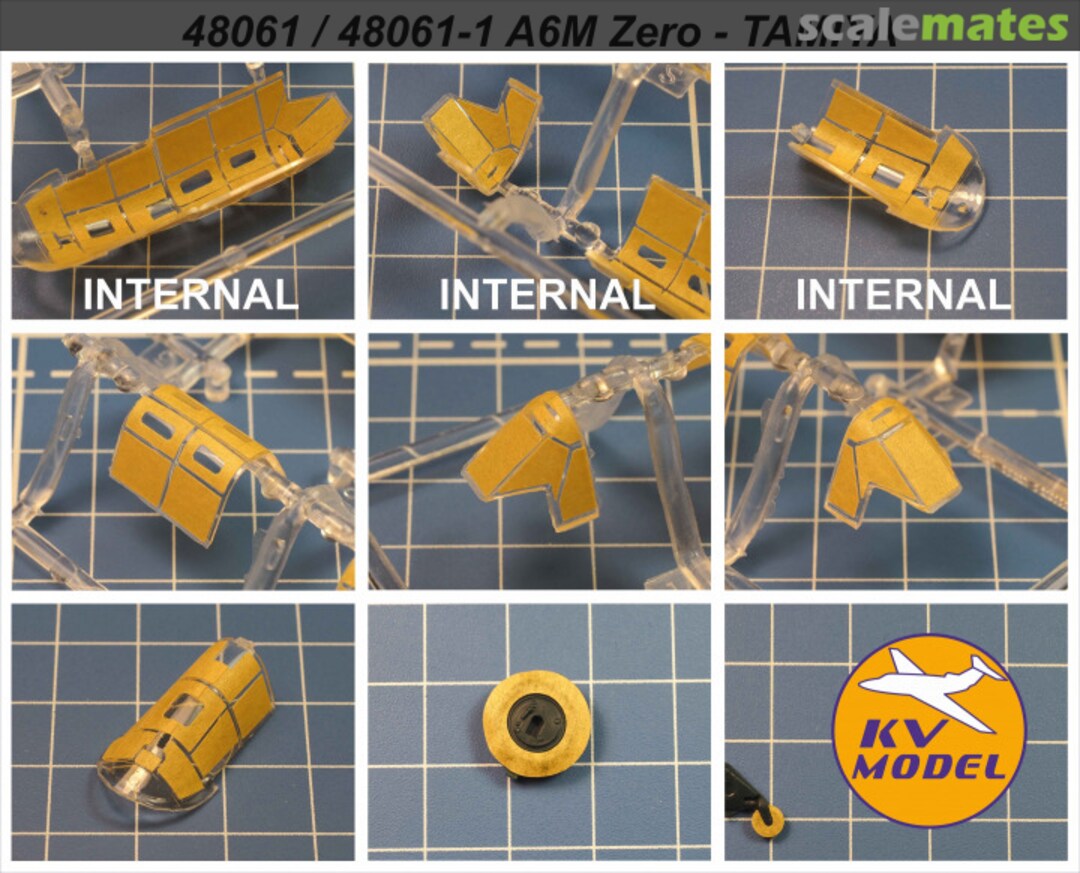 Contents Mitsubishi A6M2 / A6M3 / A6M5C Zero (Double sided masks) 48061-1 KV Models