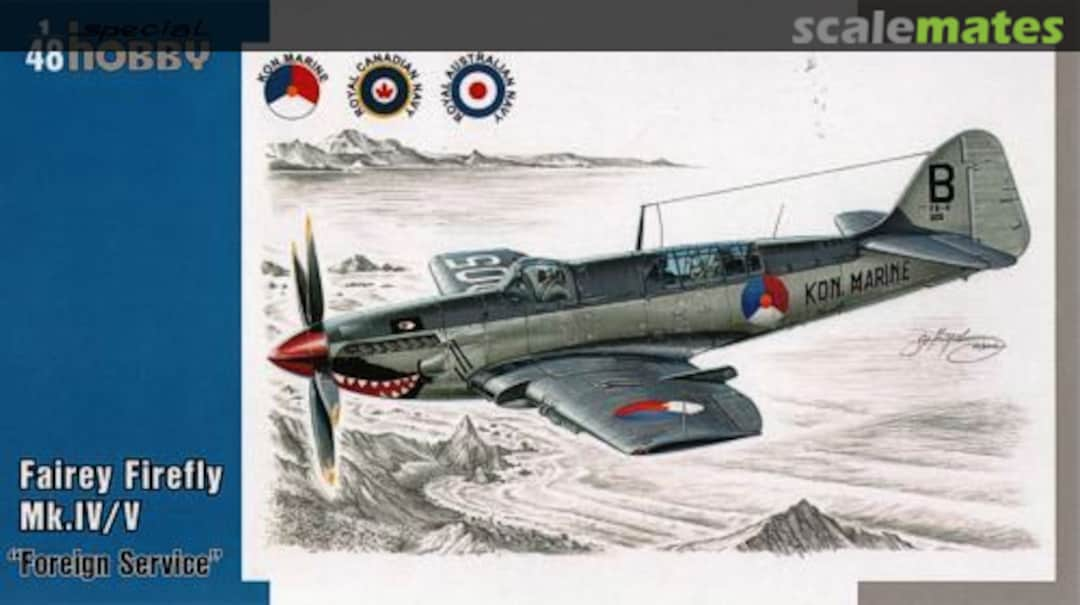 Boxart Fairey Firefly Mk.IV/V "Foreign Service" SH48041 Special Hobby