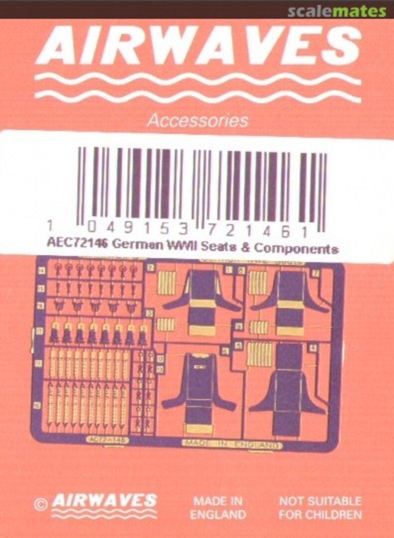 Boxart German WWII Seats & Components AEC72146 Airwaves