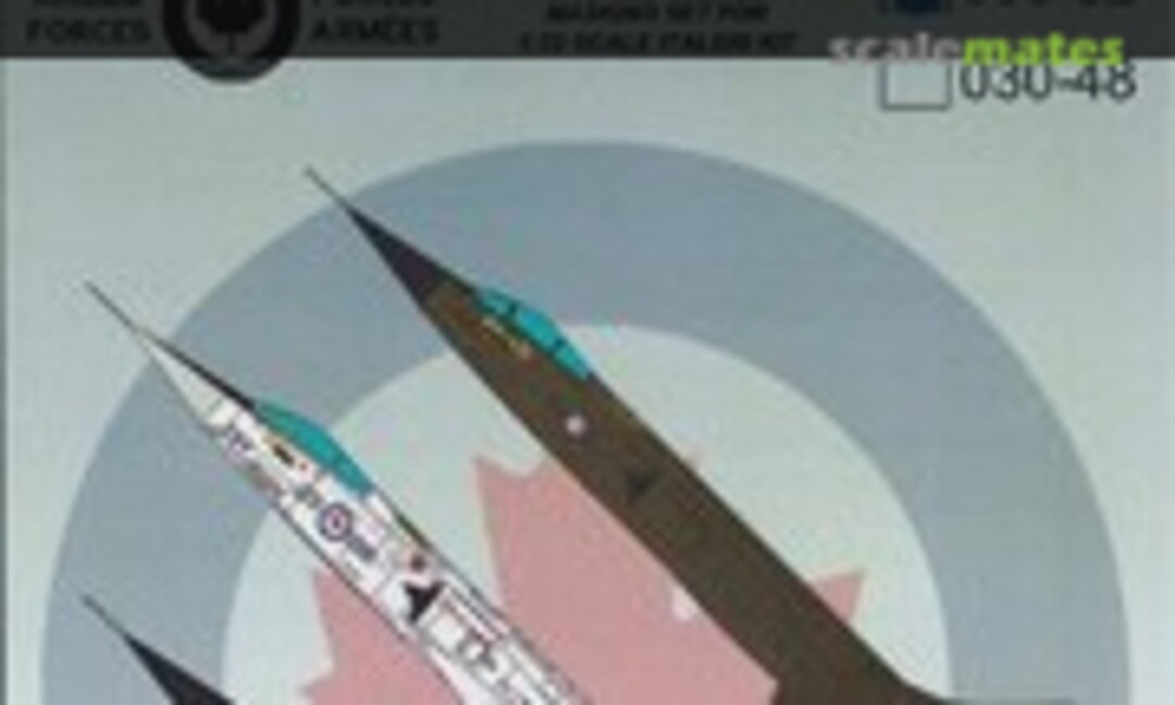 1:32 CF-104 Starfighter Symmetrical Markings (Canuck Model Products 030-32)