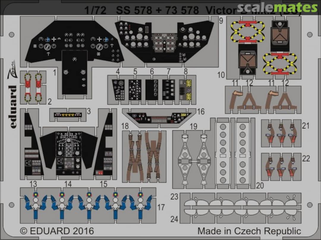 Boxart H.P. Victor B Mk.2 (BS) - PE Interior SS578 Eduard