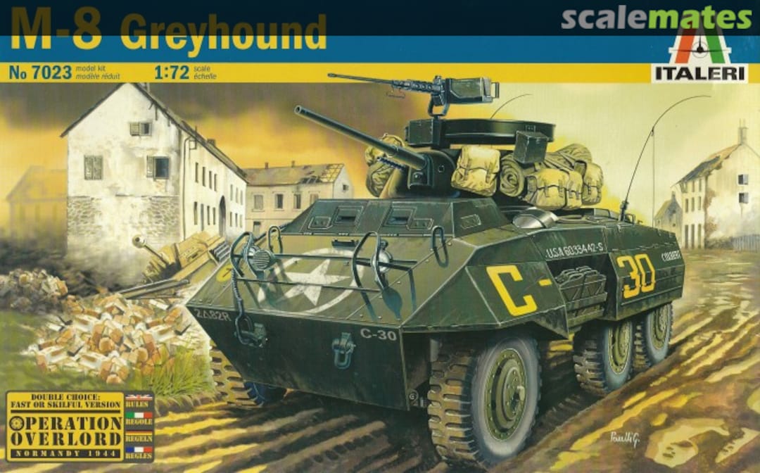 Boxart M-8 Greyhound 7023 Italeri