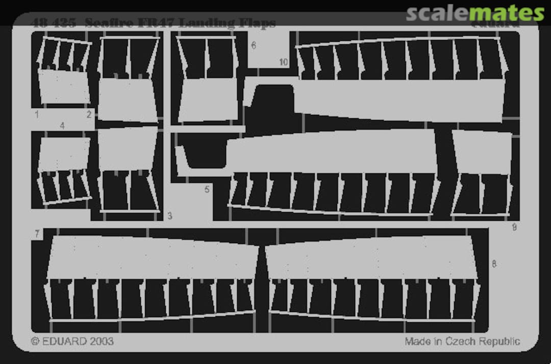 Boxart Seafire FR47 Landing Flaps 48425 Eduard
