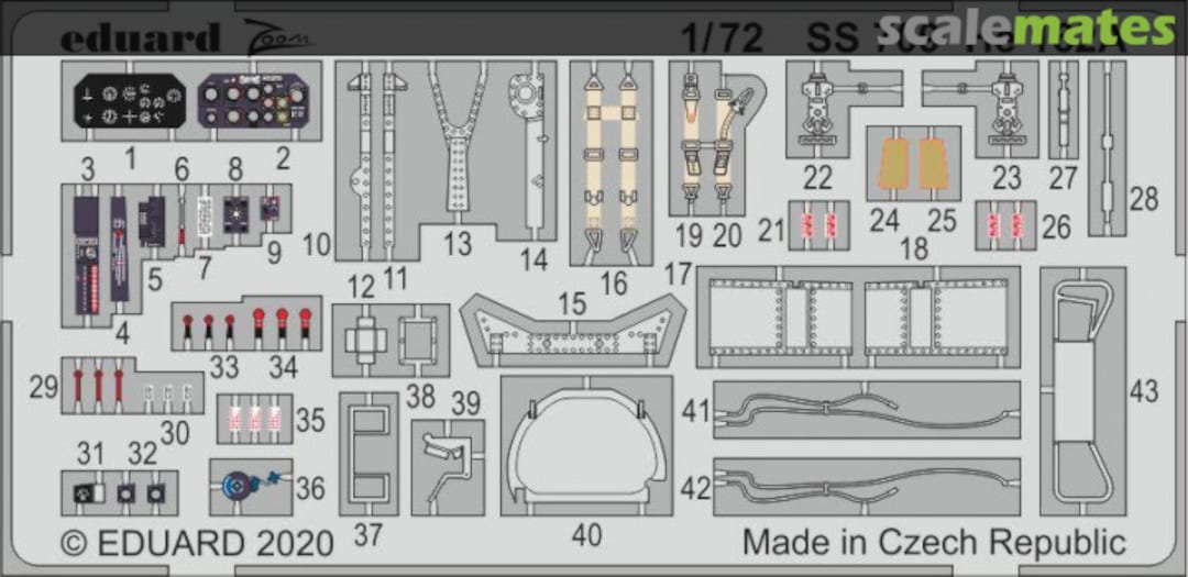 Boxart He 162A SS709 Eduard