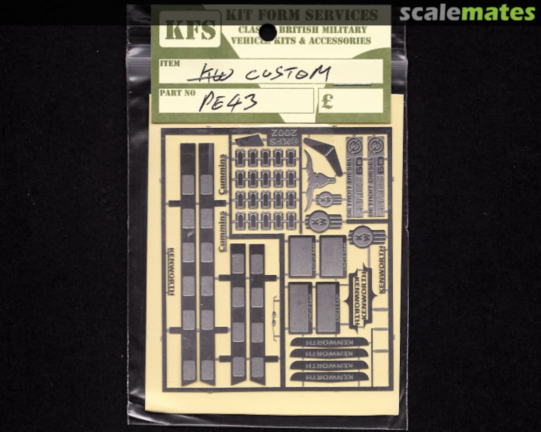 Boxart Kenworth PE43 Kit Form Services