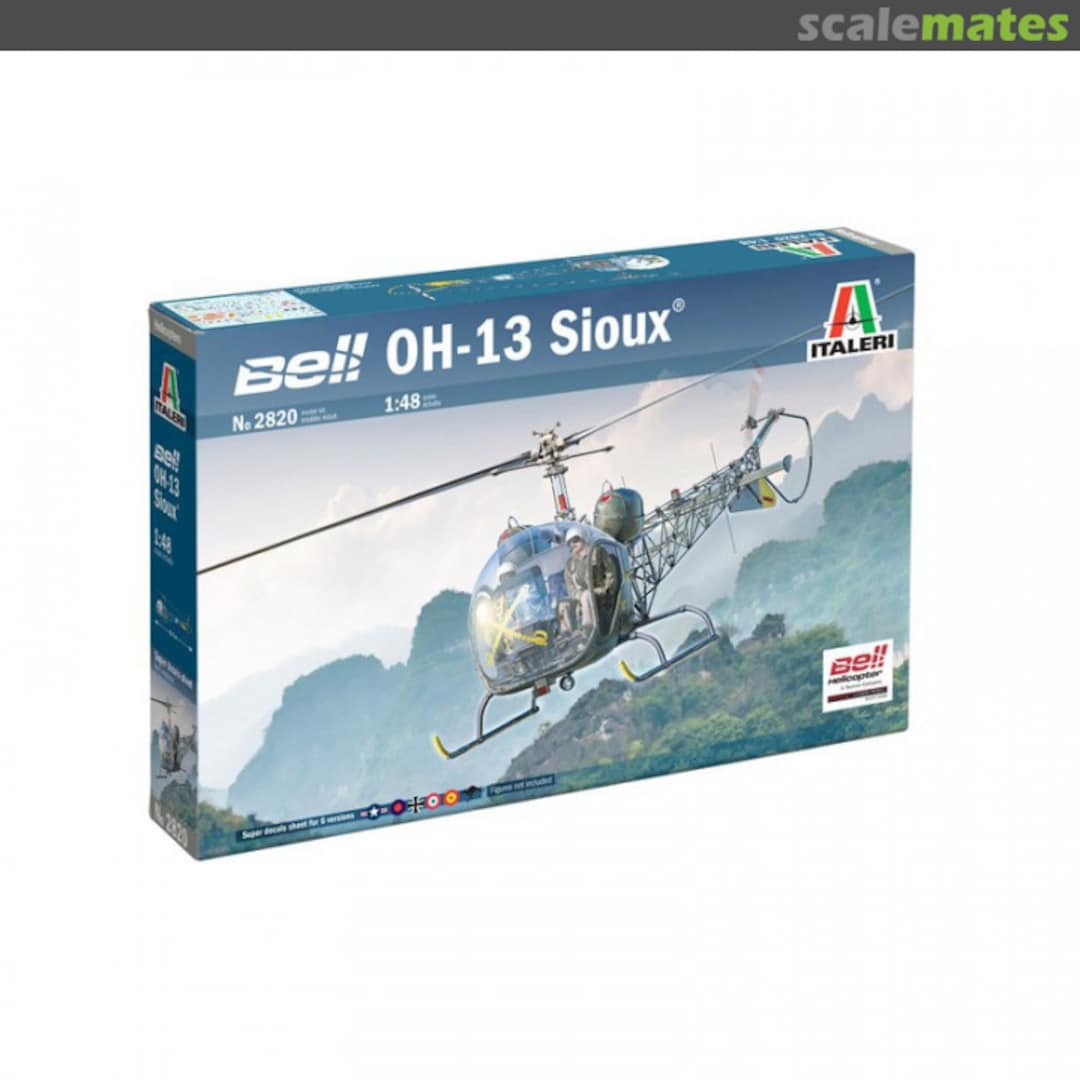 Boxart Bell OH-13 Sioux 2820 Italeri