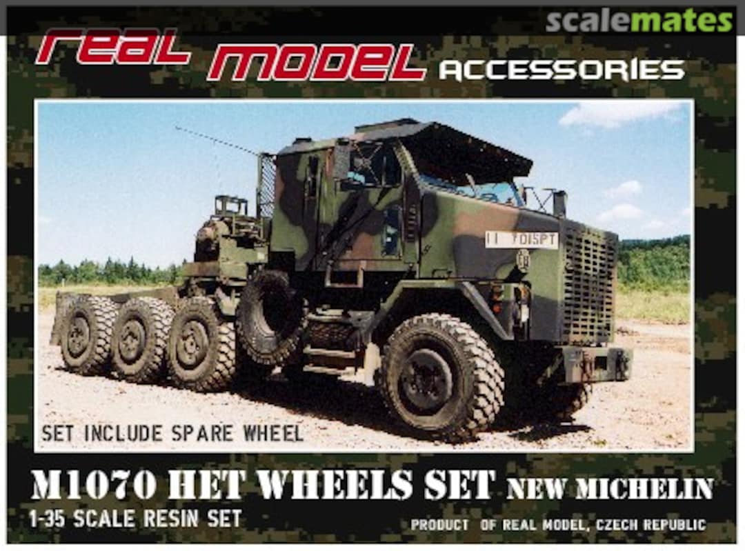 Boxart Wheel Set for M1070 HET RMA35231 Real Model