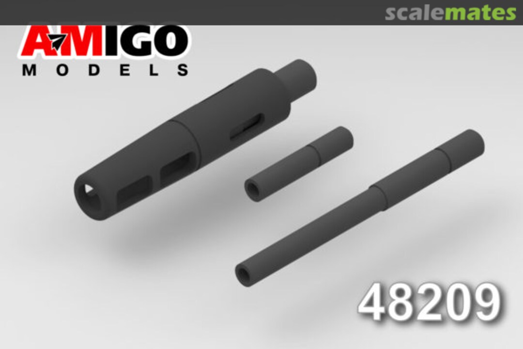 Boxart N-37D & NR-23 gun barrels 48209 Amigo Models