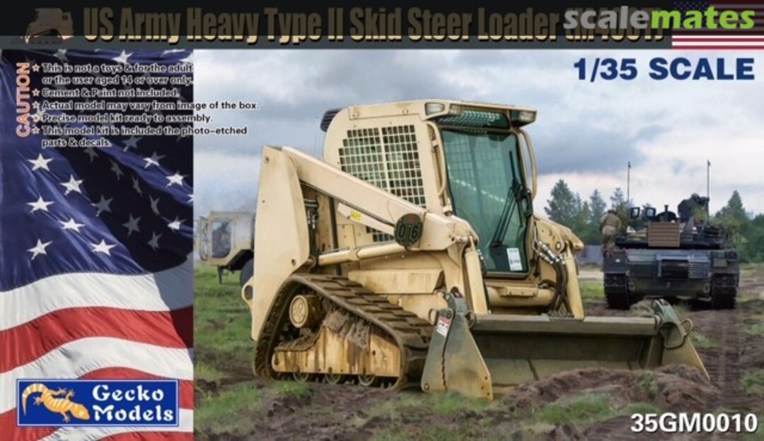 Boxart Heavy Type II Skid Steer Loader (M400T) 35GM0010 Gecko Models