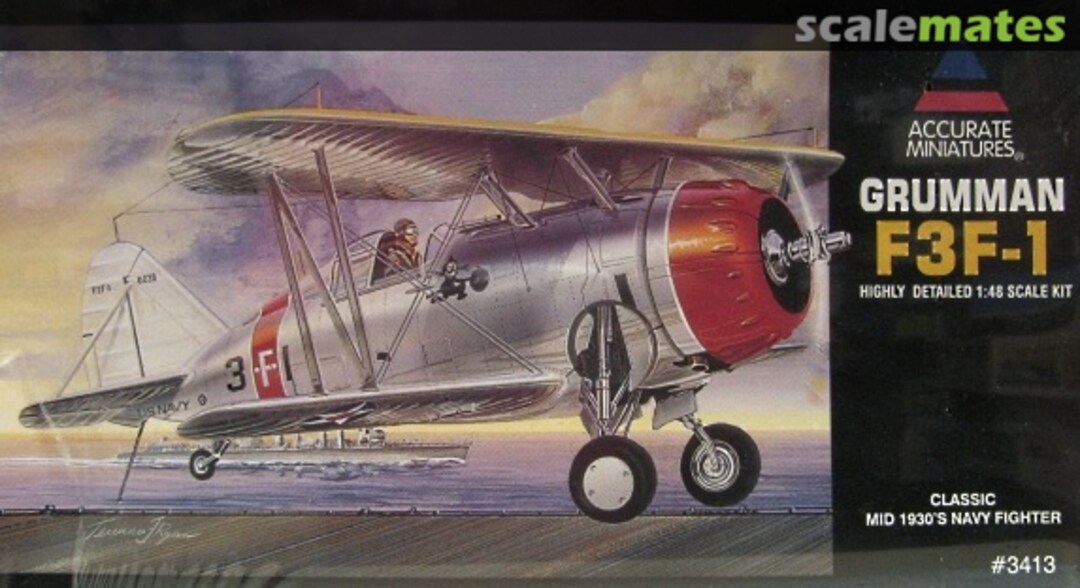 Boxart Grumman F3F-1 3413 Accurate Miniatures