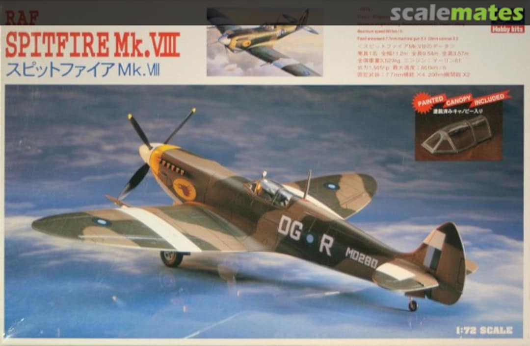 Boxart Spitfire Mk.VIII 03017 Hasegawa