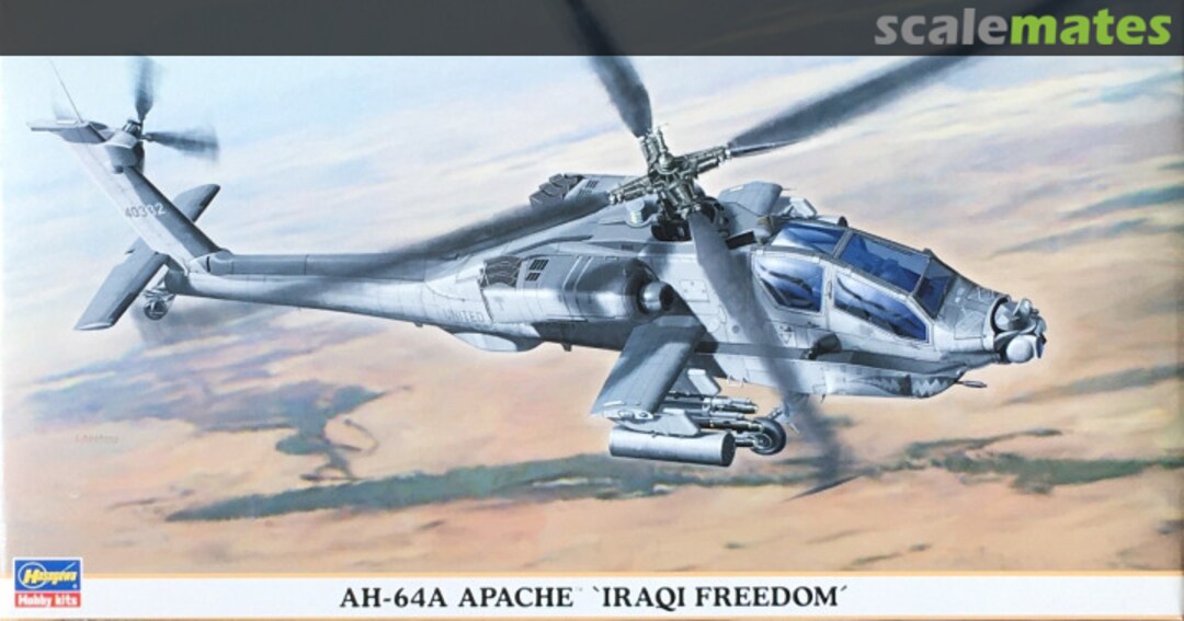 Boxart AH-64A Apache `Iraqi Freedom´ 09772 Hasegawa