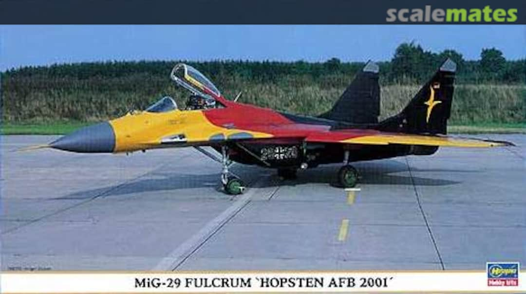 Boxart MiG-29 Fulcrum `Hopsten AFB 2001´ 00371 Hasegawa