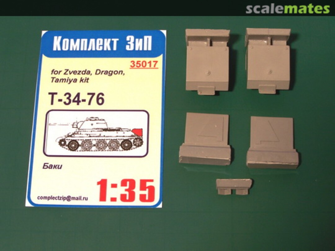 Boxart T-34-76 35017 Komplekt Zip