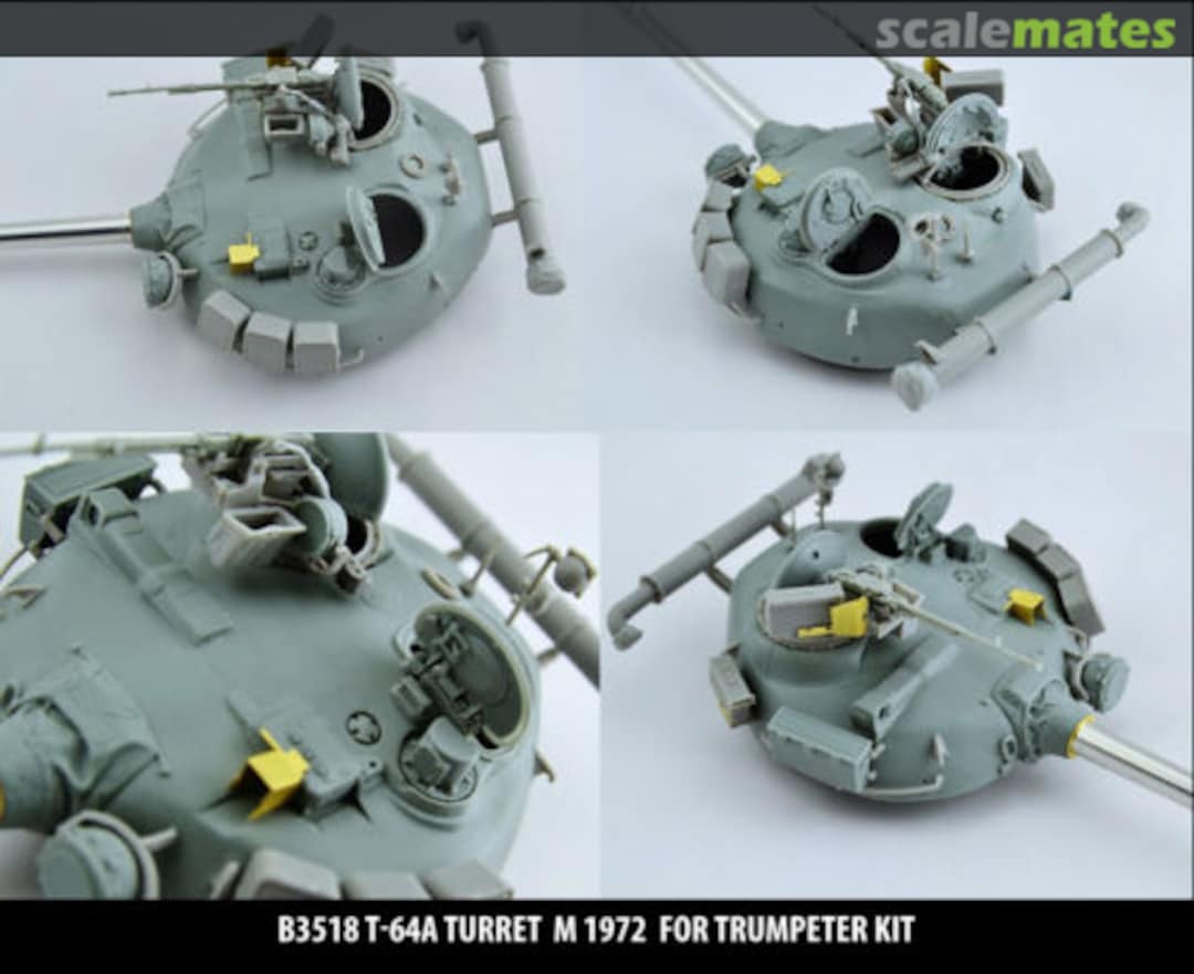 Boxart T-64A turret M 1972 B35087 Miniarm