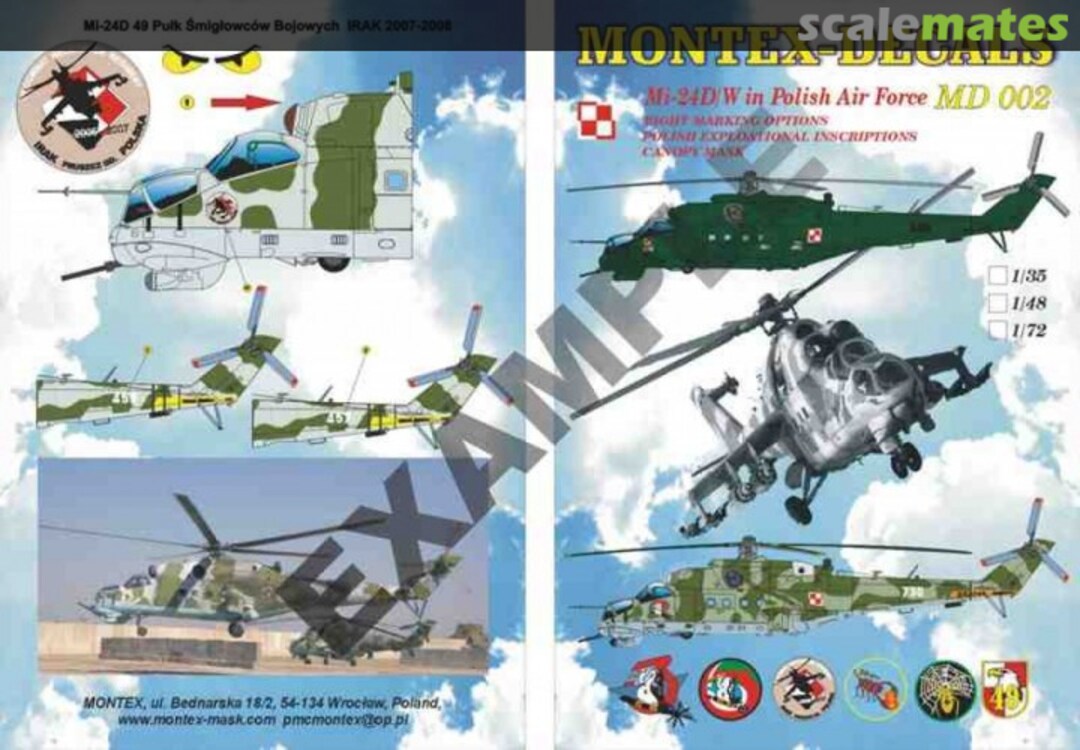 Boxart Mi-24 D/W MD7202 Montex