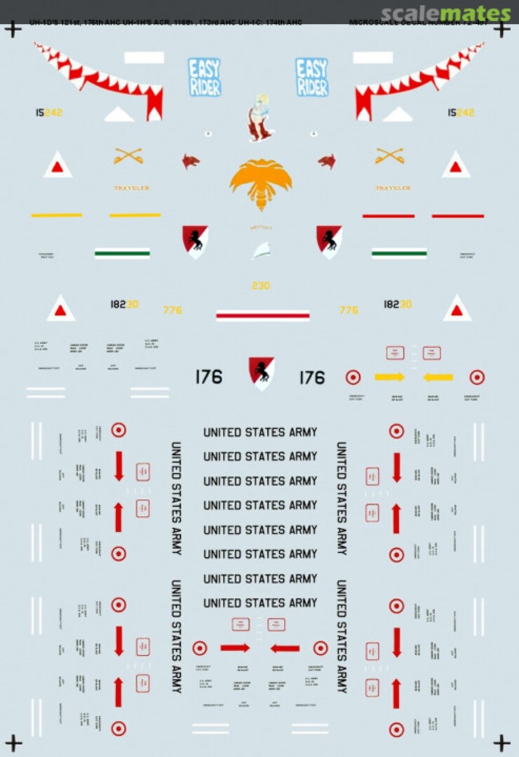 Boxart UH-1C, UH-1D & UH-1H 72-0497 Microscale