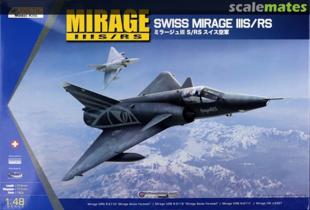 Boxart Mirage IIIS/RS K48058 Kinetic