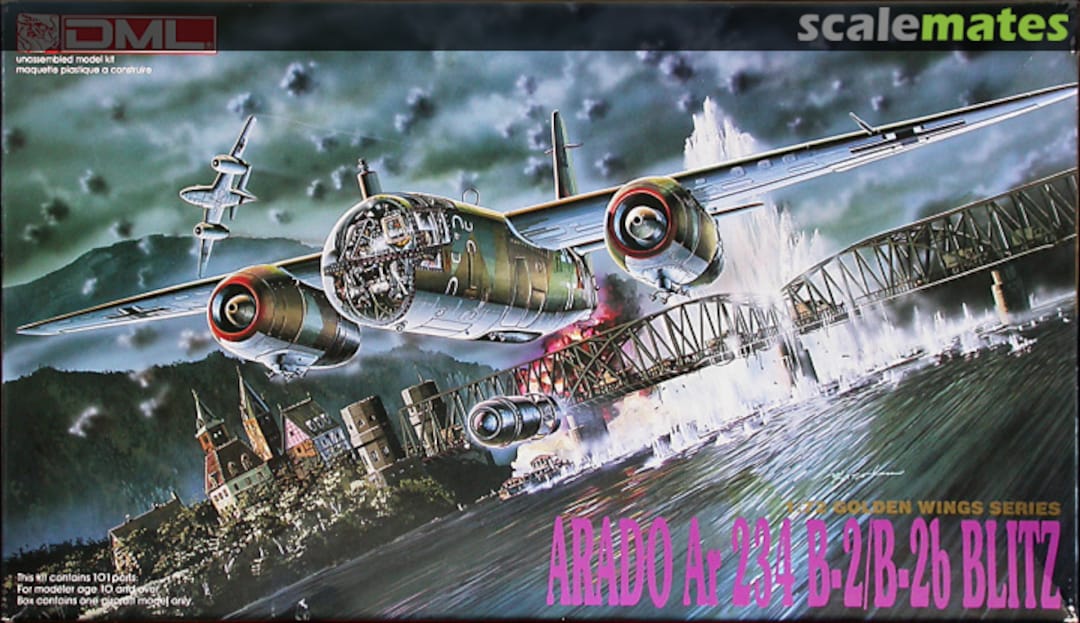 Boxart Arado Ar 234 B-2/B-2b Blitz 5003 DML