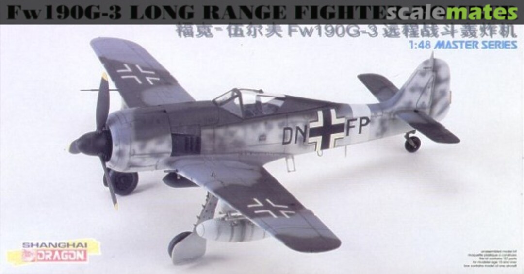 Boxart Fw 190G-3 Long Range Fighter-Bomber 5537 Shanghai Dragon