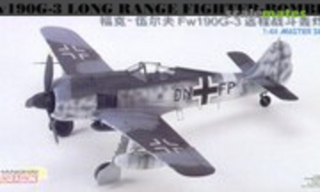 1:48 Fw 190G-3 Long Range Fighter-Bomber (Shanghai Dragon 5537)