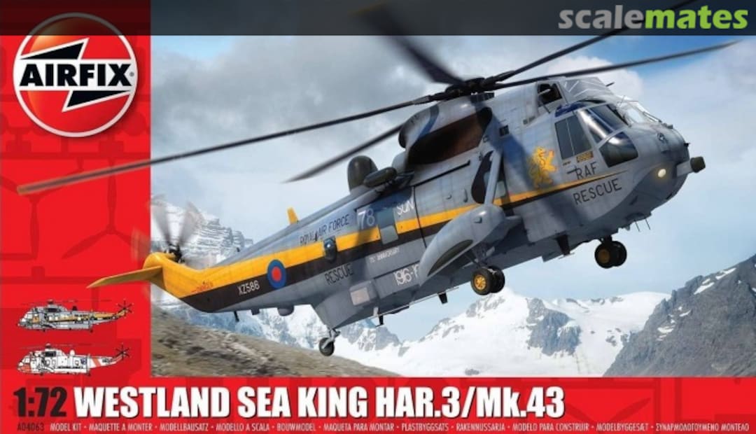 Boxart Westland Sea King HAR.3/Mk.43 A04063 Airfix