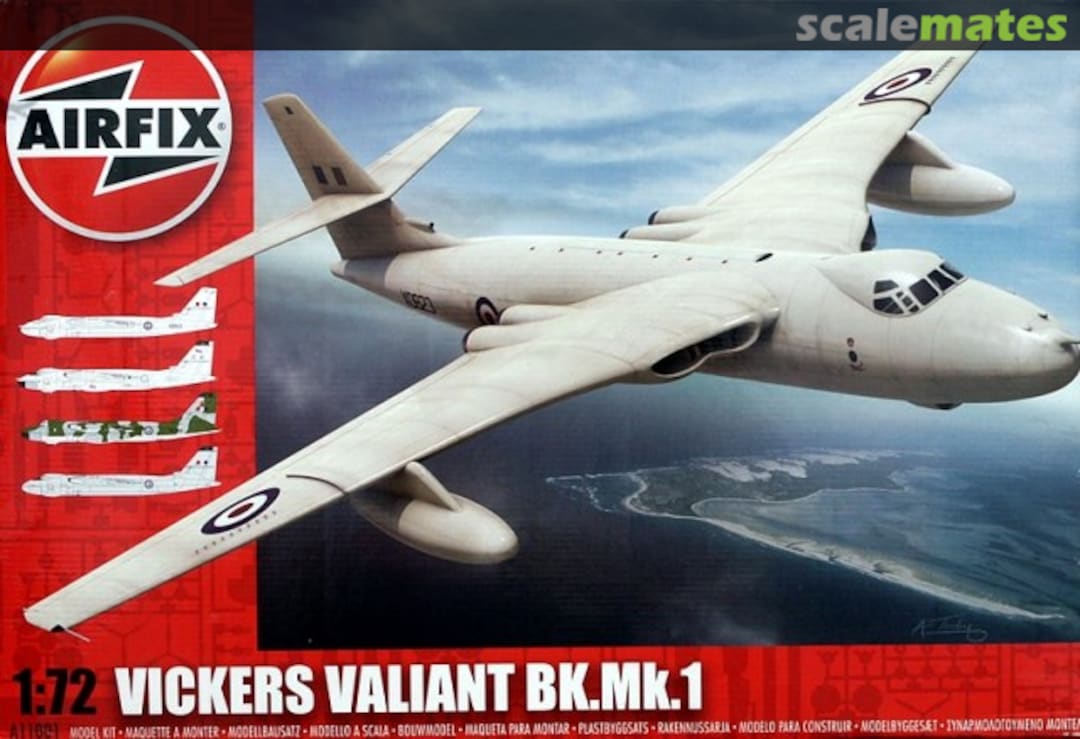 Boxart Vickers Valiant BK.Mk.1 A11001 Airfix