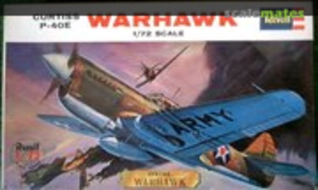 1:72 Curtiss P-40E Warhawk (Revell Japan H-623)