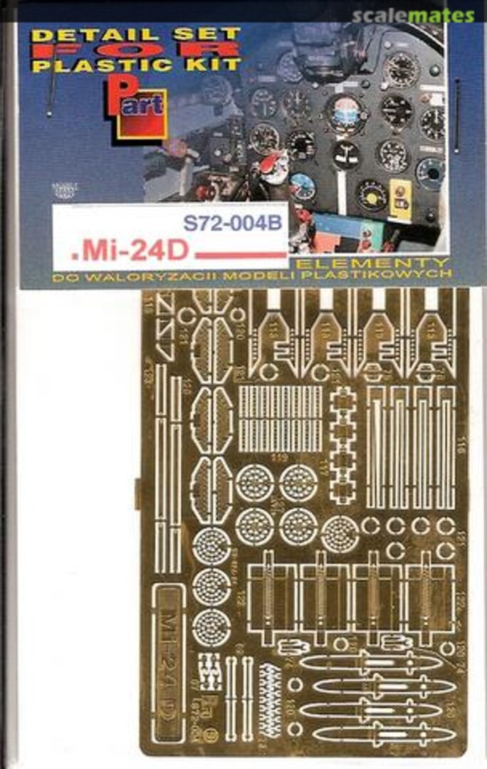 Boxart Mil Mi-24D Hind S72-004B Part