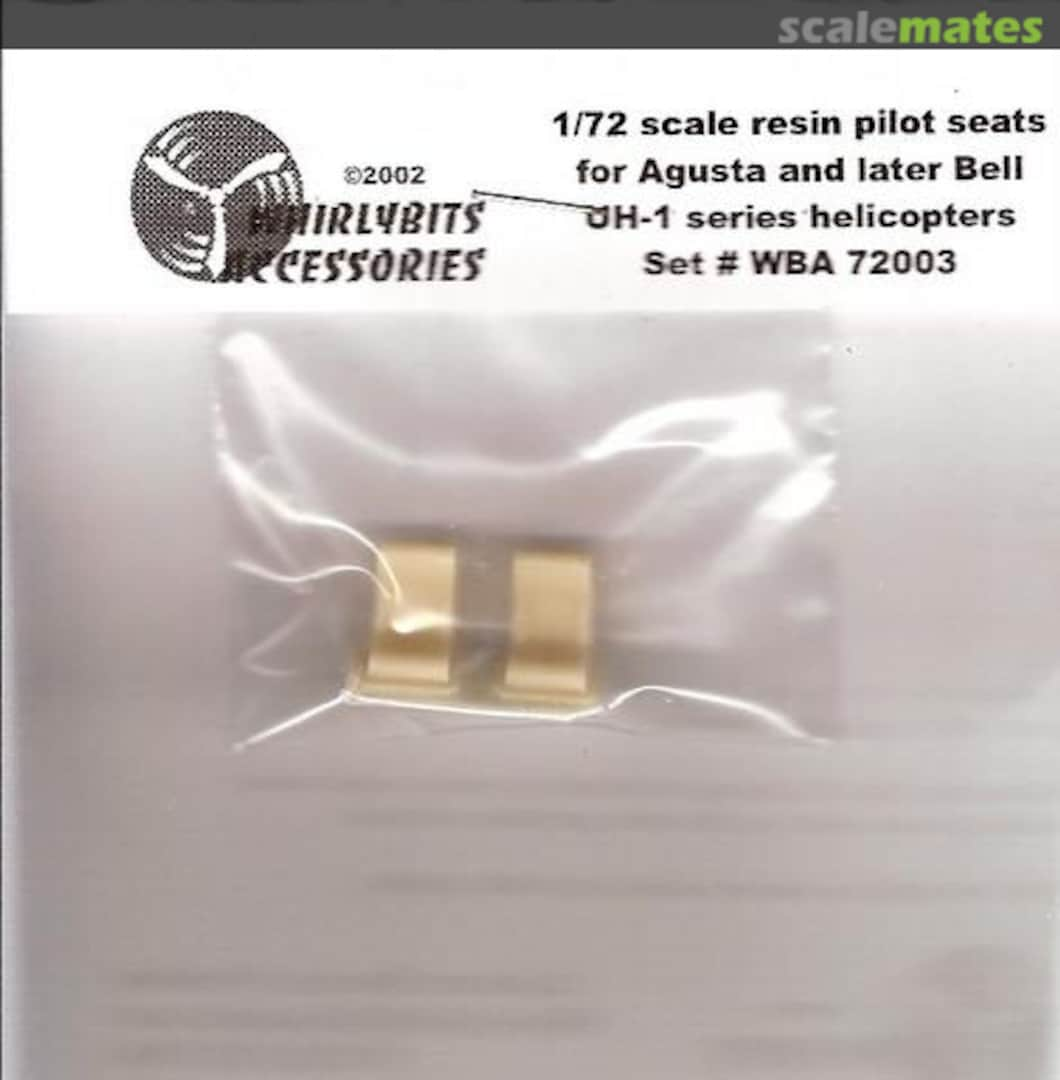 Boxart Later style pilot seats WBA72003 Whirlybits