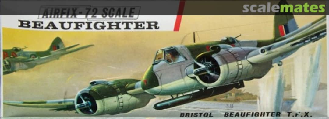 Boxart Bristol Beaufighter T.F.X. 283 Airfix