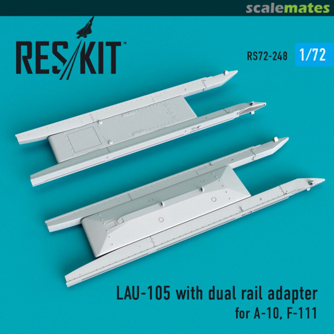 Boxart LAU-105 with dual rail adapter RS72-0248 ResKit