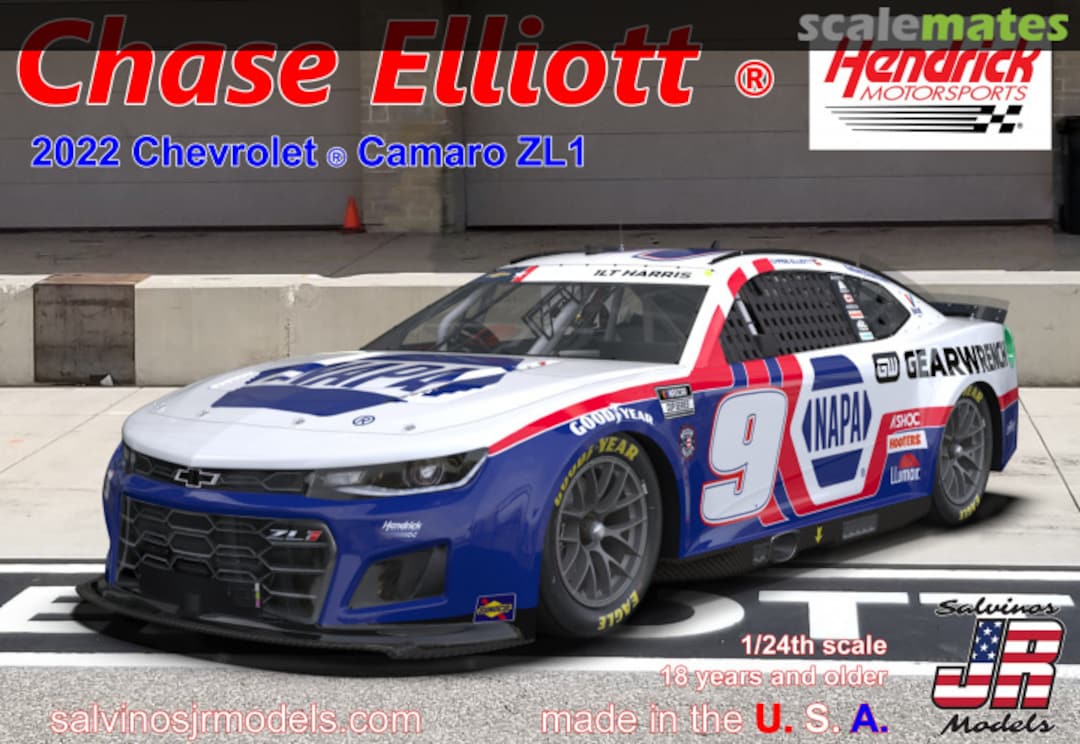 Boxart 2022 Chevrolet Camaro ZL1 HMC2022CEC Salvinos JR Models