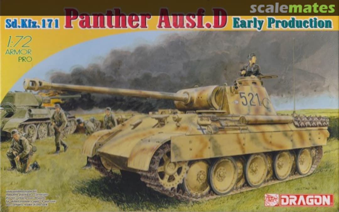 Boxart Sd.Kfz. 171 Panther Ausf. D 7494 Dragon