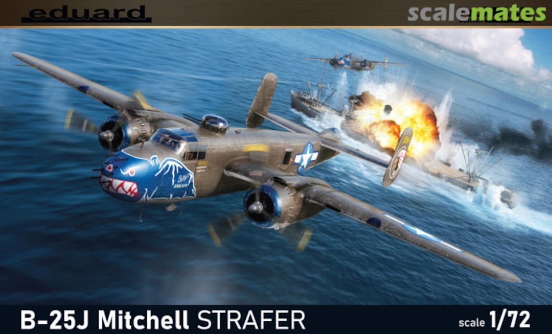 Boxart B-25J Mitchell STRAFER 7012 Eduard