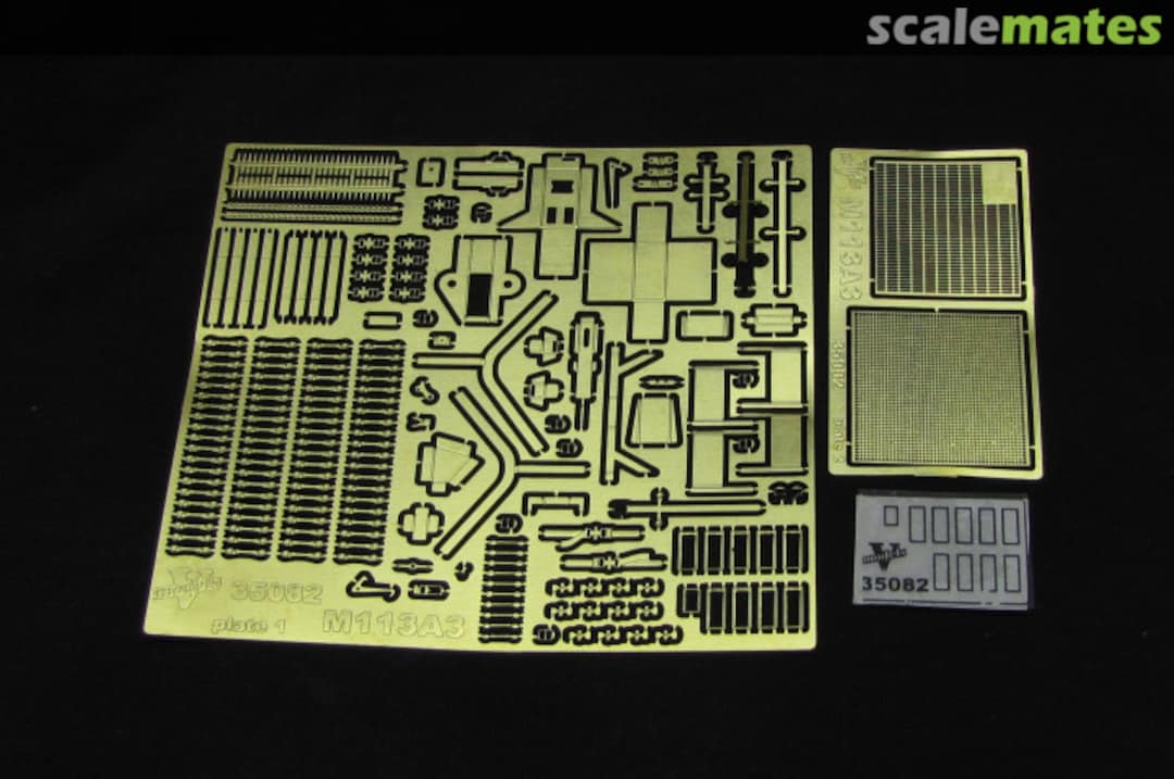 Boxart M113A3 - PE parts 35082 Vmodels