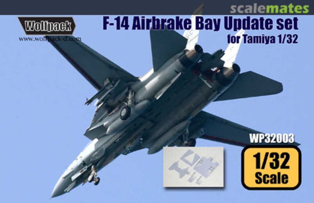 Boxart F-14 Airbrake Bay Set WP32003 Wolfpack