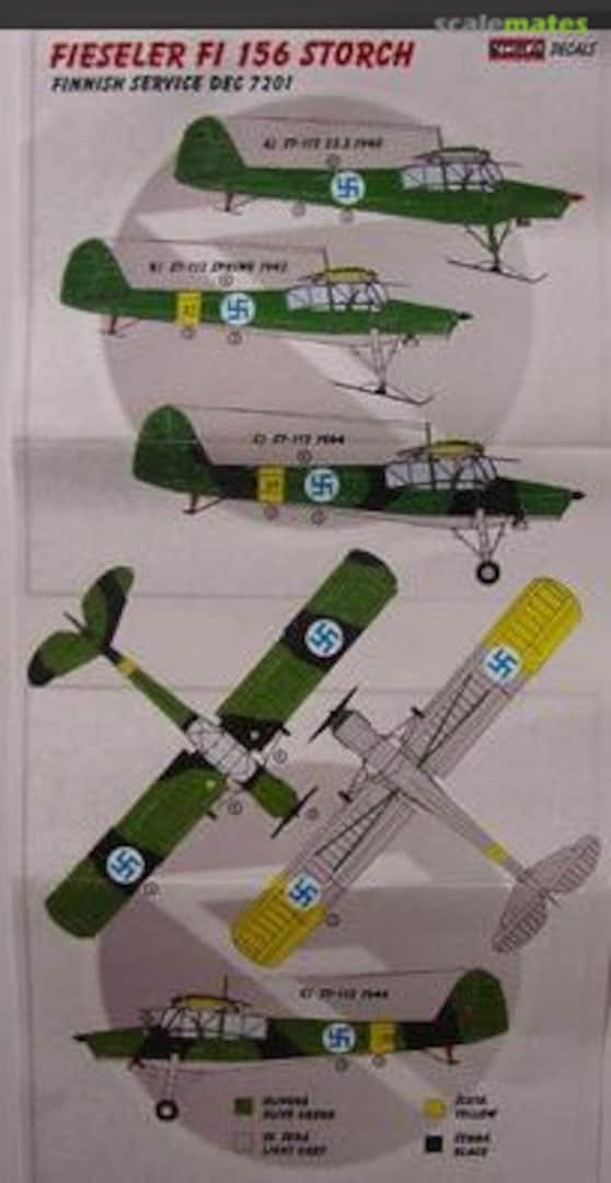 Boxart Fieseler Fi 156 Storch DEC7201 Kora Models