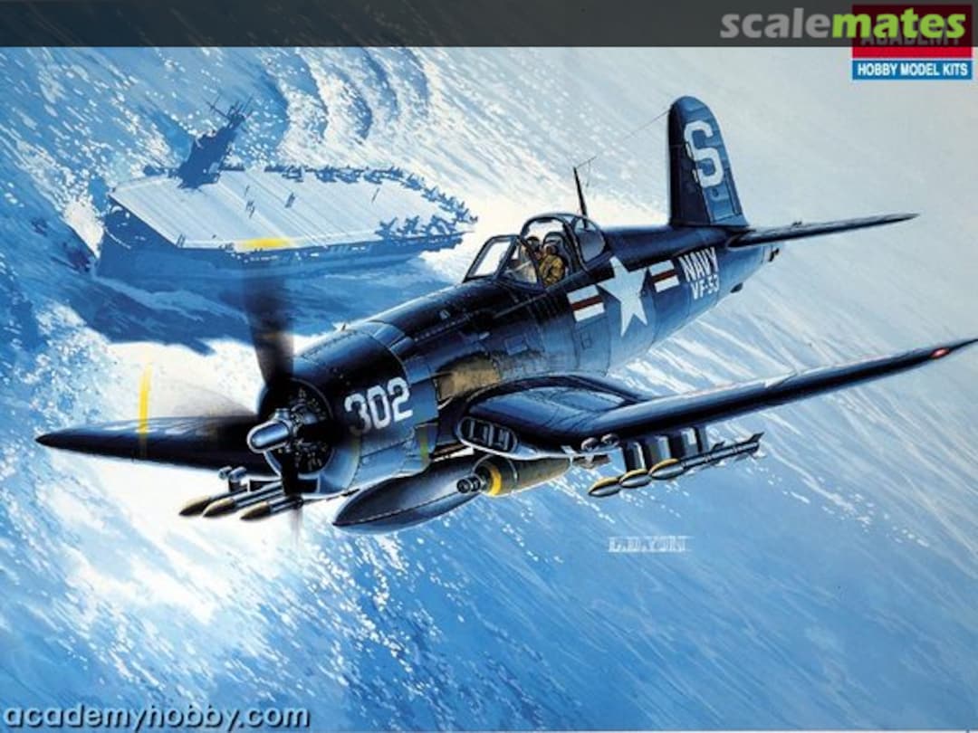 Boxart Vought F4U-4B Corsair 12267 Academy