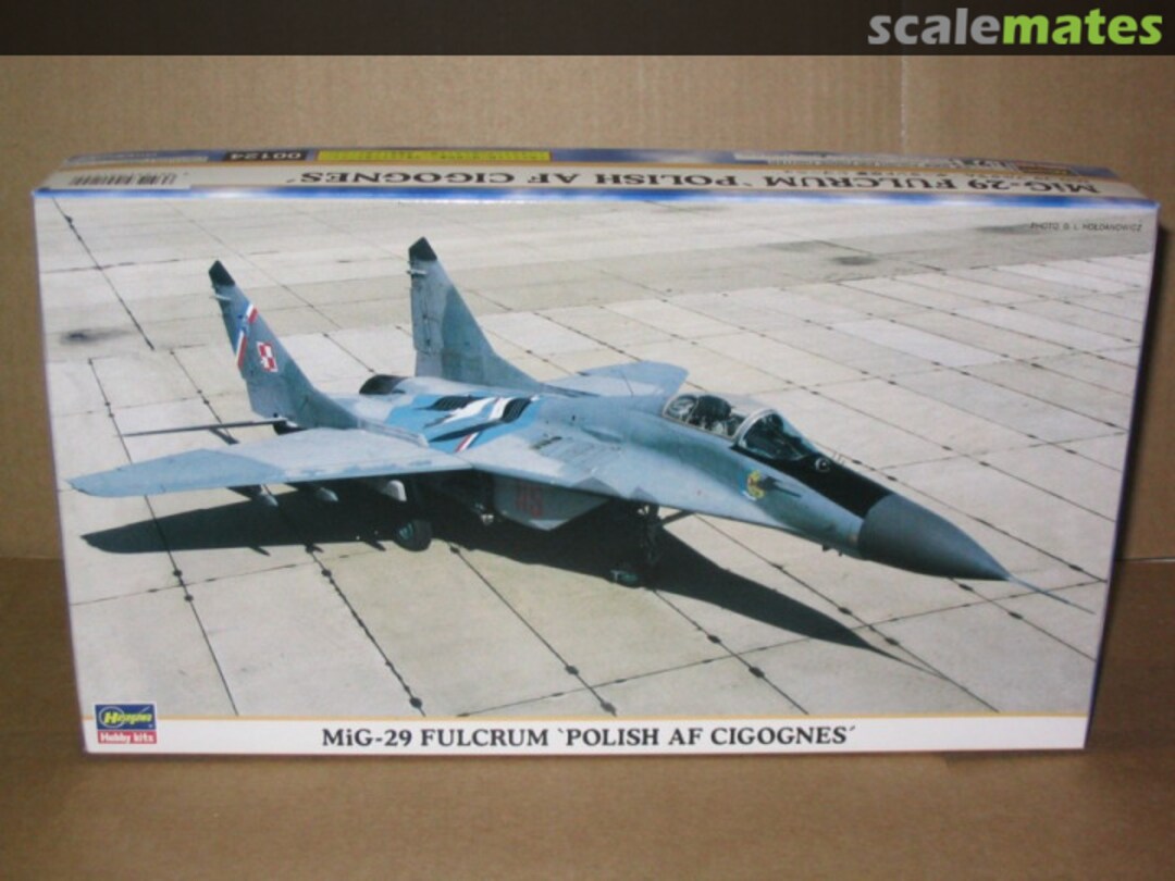 Boxart MiG-29 Fulcrum `Polish AF Cigognes´ 00124 Hasegawa