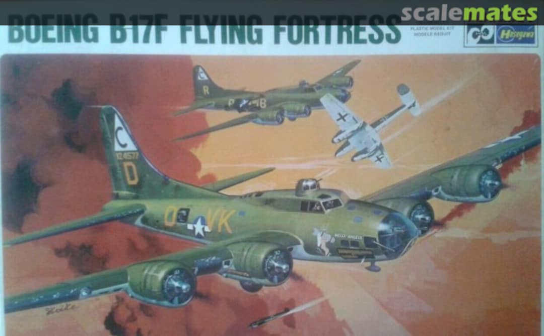 Boxart Boeing B-17F Flying Fortress 112 Minicraft Hasegawa