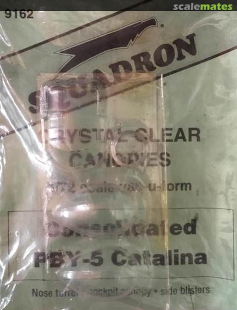 Boxart Consolidated PBY-5 Catalina vacuum form canopy 9162 Squadron