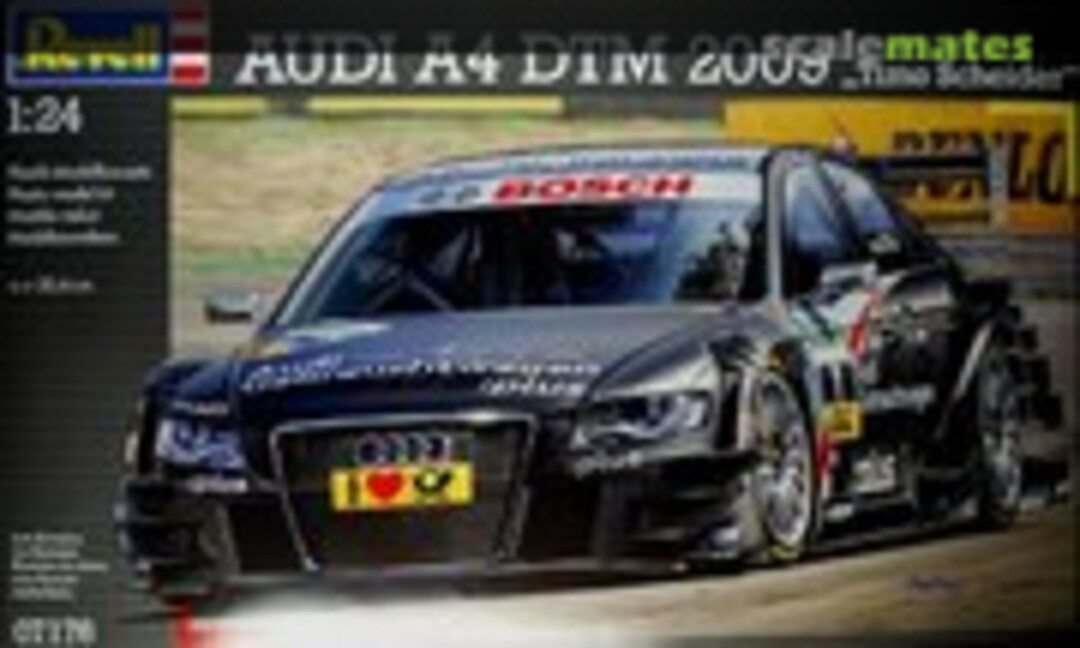 1:24 Audi A4 DTM 2009 &quot;Timo Scheider&quot; (Revell 07176)