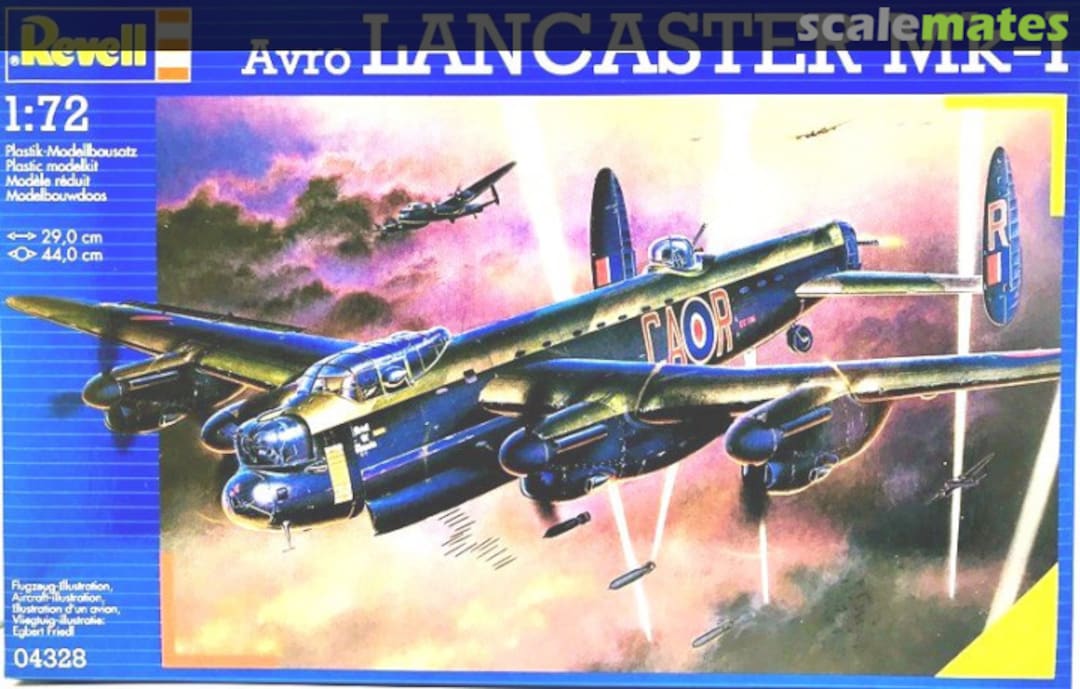 Boxart Avro Lancaster Mk-I 04328 Revell