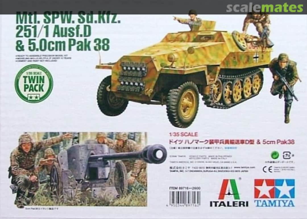 Boxart Sd.Kfz.251/1 Ausf.D 89716 Tamiya