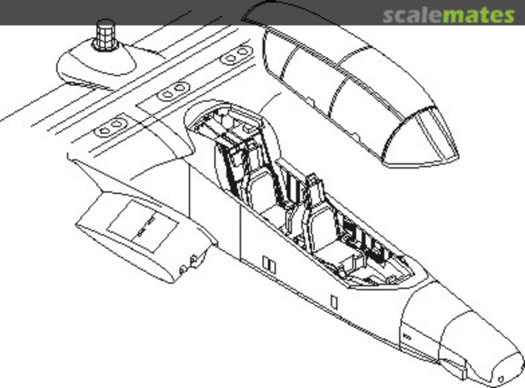 Boxart OV-10D - interior set 7099 CMK