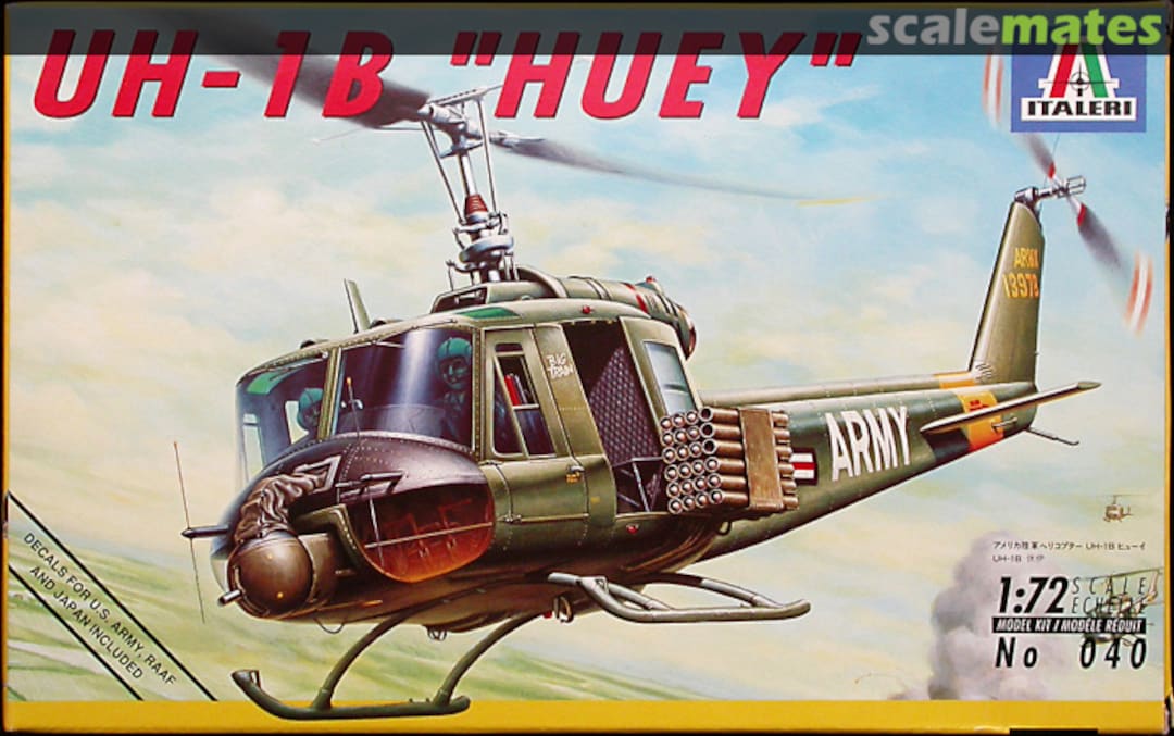 Boxart UH-1B "Huey" 040 Italeri