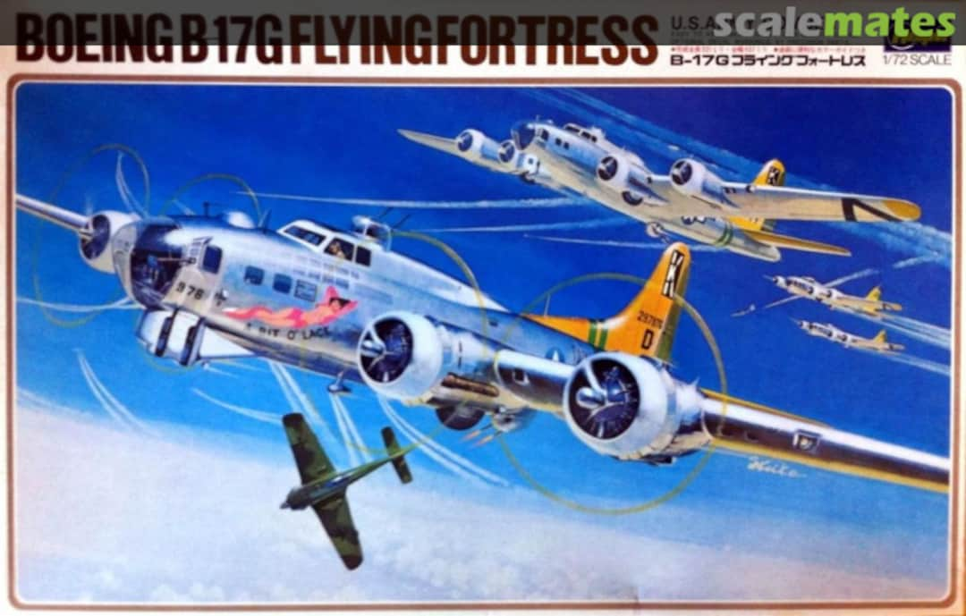 Boxart Boeing B-17G FlyingFortress K10 Hasegawa