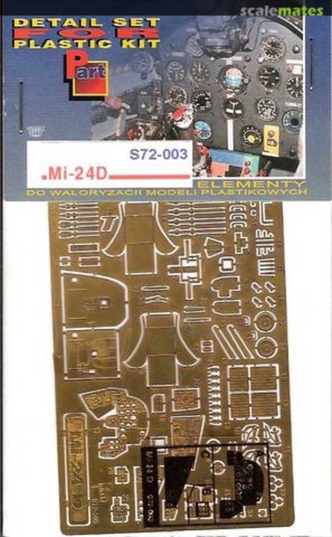 Boxart Mil Mi-24D Hind S72-003 Part