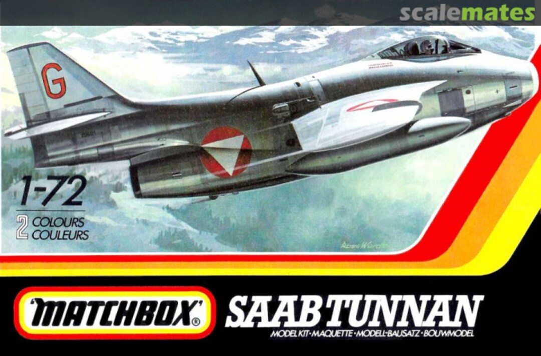 Boxart SAAB Tunnan PK-33 Matchbox